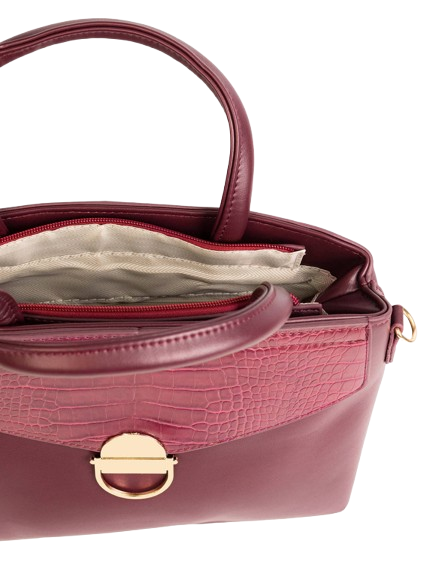 Villart Two Tone Handbag for Women's